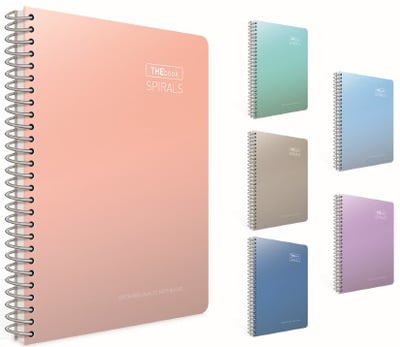 GIPTA DEFTER THEBOOK SPIRALS A4 SPİRALLİ SERT KAPAK 100 YP. ÇİZGİLİ 5498