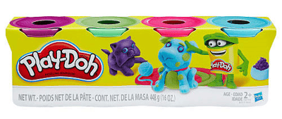 HASBRO PLAY-DOH OYUN HAMURU 4 LÜ (PRM)448GR B5517