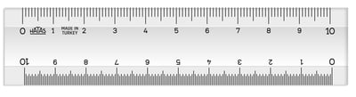 HATAS CEP DESİMETRESİ 10 CM 00240