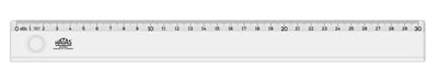HATAS CETVEL DAR PLASTİK MERCEKLİ 30 CM 00143