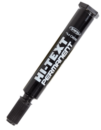 HI-TEXT PERMANENT MARKER YUVARLAK UÇ 830PBS SİYAH