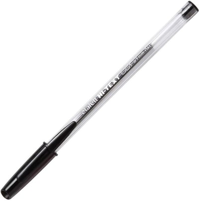 Hi-Text Tükenmez Kalem 1.0 Mm Siyah (661M)