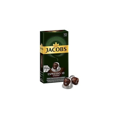 Jacobs Espresso 10 Intenso Kapsül Kahve (Endüstriyel Üretim Tesisleri, Üst Düzey Yönetici Katı Ve Kurumsal Ofis Nespresso Uyumlu İkram Nizam Serisi)