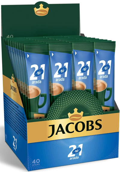 JACOBS KAHVE 2 Sİ 1 ARADA INS 10.5g x 40 ADET 4071126-4091493