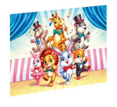 Karnaval Ahşap Puzzle