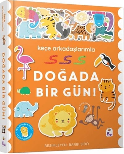 Keçe Arkadaşlarımla Doğada Bir Gün (Ciltli)