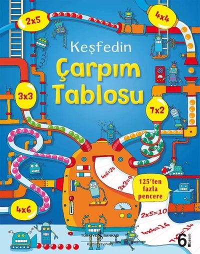 Keşfedin Çarpım Tablosu (Ciltli)