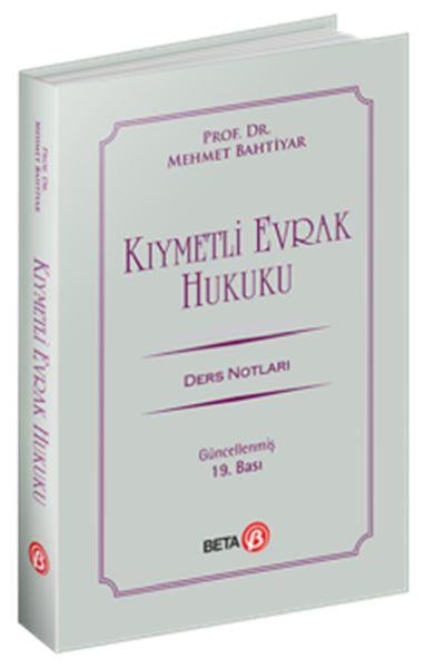 Kıymetli Evrak Hukuku Ders Notları