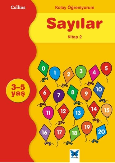Kolay Öğreniyorum Sayılar - Kitap 2 (3-5 Yaş)