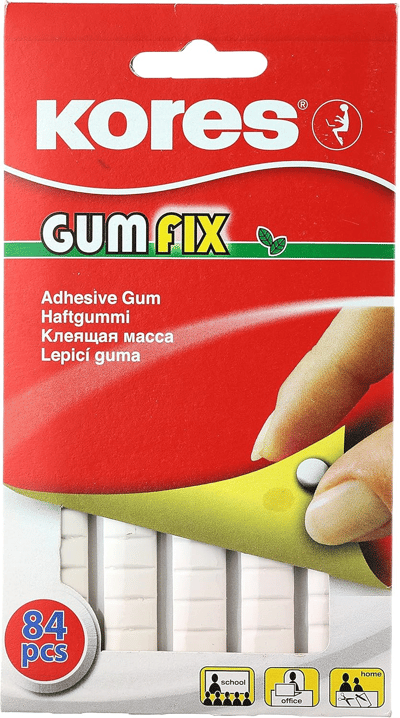 KORES YAPIŞTIRICI HAMUR TİPİ GUMFIX 50g 84 LÜ KT 31600