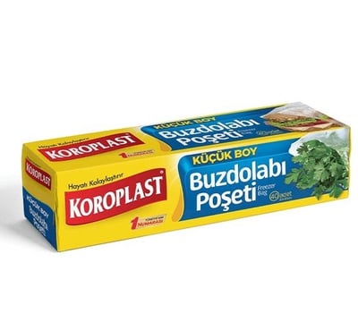 Koroplast Buzdolabı Poşeti Küçük Boy 20X30 Cm 40'Lı St01700088