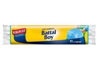 Koroplast Çöp Torbası Güçlü Battal Boy 72X95 Cm 10'Lu St01500489