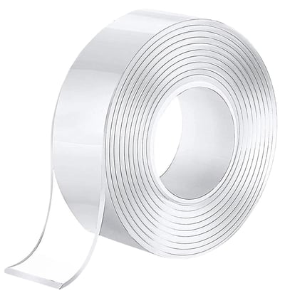 KRAF ÇİFT TARAFLI NANO BANT ŞEFFAF 19mm x 1,0m 2540