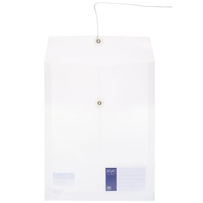 KRAF DOKÜMAN DOSYASI İPLİ ŞEFFAF A4 1259