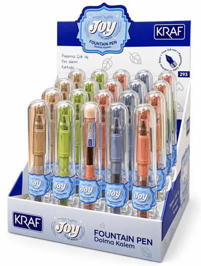KRAF DOLMA KALEM JOY KARTUŞLU 293 20 Lİ