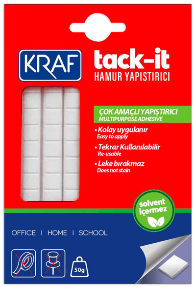 KRAF HAMUR YAPIŞTIRICI TACK-IT 50g 801G