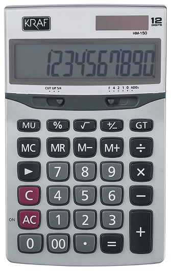 KRAF HESAP MAKİNESİ MASAÜSTÜ 12 HANE HM-150