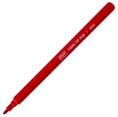 KRAF KEÇELİ KALEM KIRMIZI 285