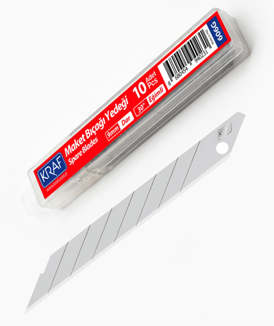 KRAF MAKET BIÇAĞI YEDEĞİ DAR 30' EĞİMLİ 100 LÜ 606G