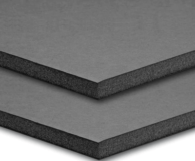 KRAF MAKET KARTONU KÖPÜKLÜ EKO    50x70  5 MM SİYAH 5075SE