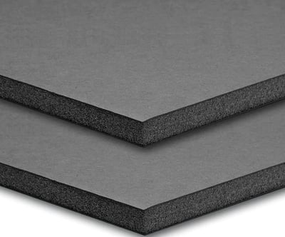KRAF MAKET KARTONU KÖPÜKLÜ EKO  70x100   1 MM SİYAH 7011SE