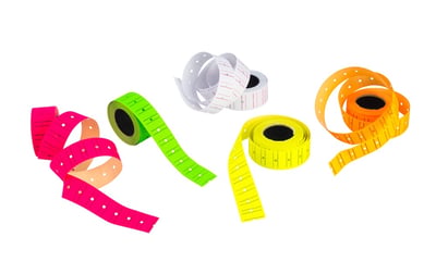 KRAF MOTEX ETİKET 12x21 MM FOSFORLU PEMBE