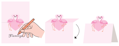 KRAF NOT DEFTERİ FLAMINGO 76x127 50 YP 2221FL