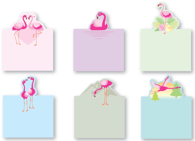KRAF NOT DEFTERİ FLAMINGO 76x127 50 YP 2221FL