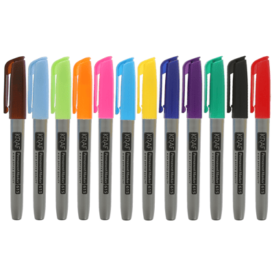 KRAF PERMANENT MARKÖR 12 Lİ 615G