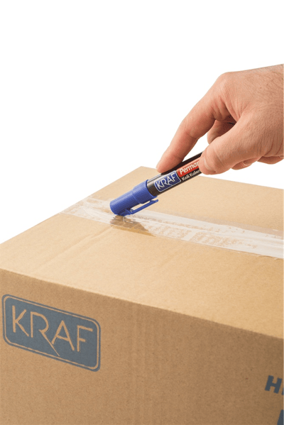 KRAF PERMANENT MARKÖR YUVARLAK UC 220 MAVİ