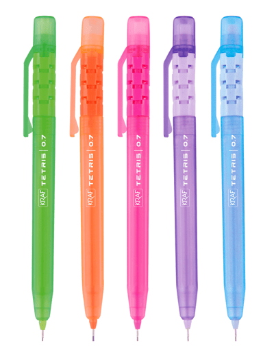 KRAF VERSATİL KALEM TETRIS 0,7 60 LI MP-100