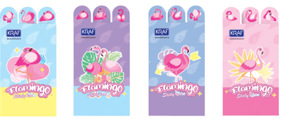 KRAF YAPIŞKANLI NOT KAĞIDI SET FLAMINGO  8 x 20 YP 2222FL