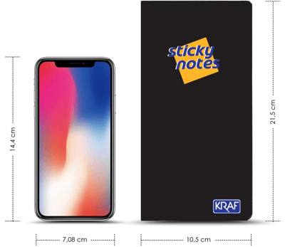 KRAF YAPIŞKANLI NOTEBOOK SET 2210