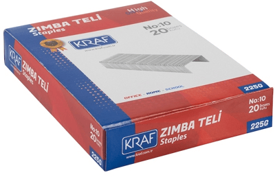 KRAF ZIMBA TELİ NO:10 BEYAZ 1000 Lİ 225G