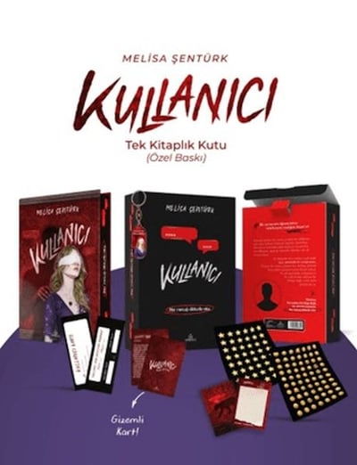 Kullanıcı – Tek Kitaplık Yan Boyamalı Kutu