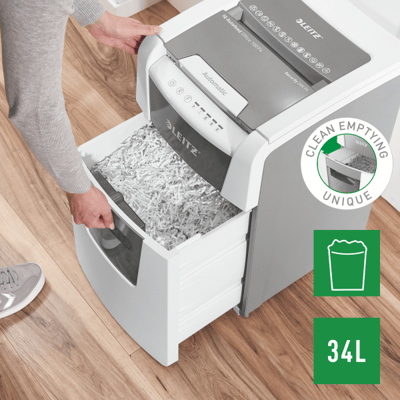 LEITZ EVRAK İMHA MAKİNESİ IQ OFFICE P4 8011 100 YAPRAK KAPASİTELİ