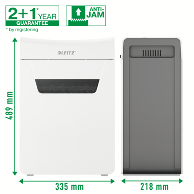 LEITZ EVRAK İMHA MAKİNESİ IQ OFFICE P4 8092 10 YAPRAK KAPASİTELİ