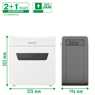 LEITZ EVRAK İMHA MAKİNESİ IQ OFFICE P4 8090 6 YAPRAK KAPASİTELİ