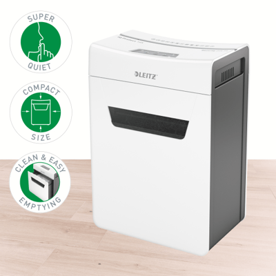 LEITZ EVRAK İMHA MAKİNESİ IQ OFFICE P4 8092 10 YAPRAK KAPASİTELİ