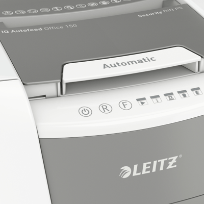 LEITZ EVRAK İMHA MAKİNESİ IQ OFFICE P5 8014 150 YAPRAK KAPASİTELİ