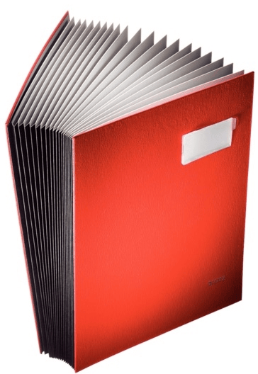 LEITZ İMZA DOSYASI PLASTİK 10 SAYFA L-5701 MAVİ