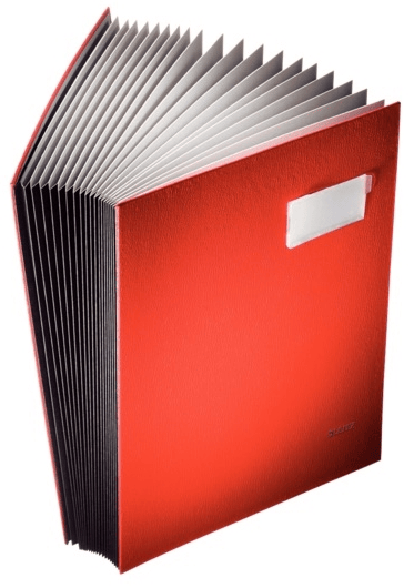LEITZ İMZA DOSYASI PLASTİK 20 SAYFA L-5700 SİYAH