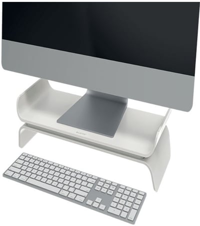 LEITZ MONİTÖR STANDI ERGO AYARLANABİLİR L- 6504 GRİ- BEYAZ
