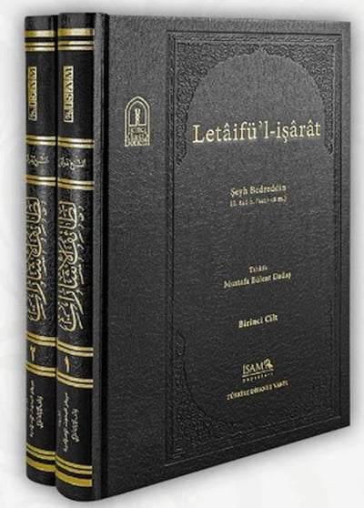 Letaifül İşarat Şeyh Bedreddin 2 Cilt Takım