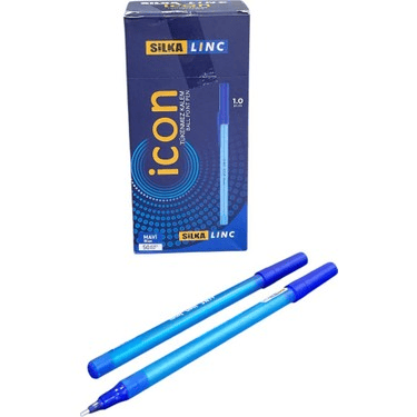 LINC TÜKENMEZ KALEM ICON 1.0 MAVİ 50 Lİ ART.427