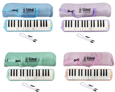 LİNO MELODİKA 32 TUŞLU BEZ ÇANTA PASTEL KARIŞIK LN-32-PKS
