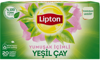 LİPTON BİTKİ ÇAYI YEŞİL ÇAY YUMUŞAK İÇİM 20 Lİ 69765887