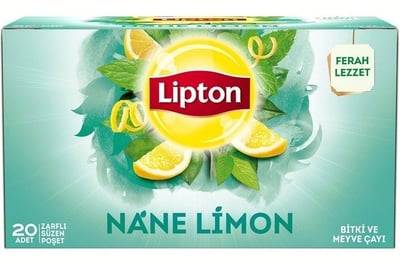 Lipton Nane Limon Bitki Çayı 20'Li