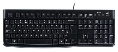 LOGITECH KLAVYE K120 KABLOLU Q TUŞ DİZİMİ SİYAH 910-004424