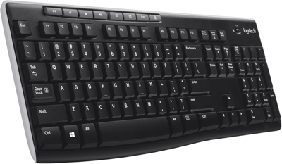 LOGITECH KLAVYE K270 KABLOSUZ SİYAH 920-003761